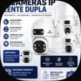 Câmera IP 360° à prova de chuva